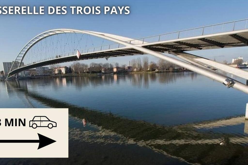 L'Escale, Proche Suisse, Parking Daire Hesingue Dış mekan fotoğraf